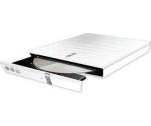 Grabadora Externa CD/DVD Asus SDRW-08DS2S-U Lite/ Blanco