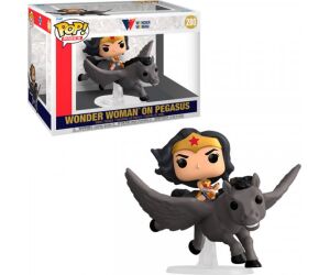 Funko pop ride deluxe dc wonder woman 80th desafio de los dioses wonder woman con pegaso 54989