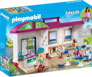 Playmobil clinica veterinaria maletin