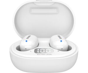 Auriculares Bluetooth Aiwa EBTW-150WTMKII con estuche de carga/ Autonoma 3h/ Blancos