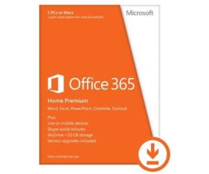 Office 365 Home Premium - 1 ao - 6 usuarios - Licencia electrnica