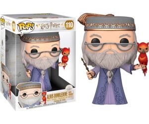 Funko pop harry potter dumbledore con fawkes fenix 10pulgadas 48038