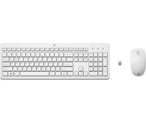 Teclado y Ratn Inalmbricos HP 230/ Blanco