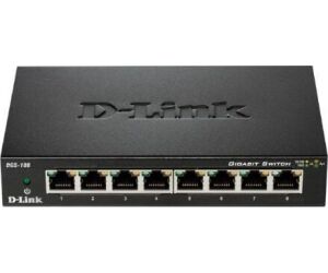 Switch D-Link DGS-108 8 Puertos/ RJ-45 10/100/1000