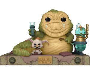 Funko pop deluxe star wars retorno del jedi 40 aniversario jabba con salacious 70742