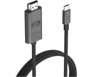 Cable Hdmi V2.1 8k A Usb-c Negro 2m Linq