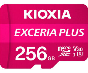 Micro Sd Kioxia 256gb Exceria Plus Uhs-i C10 R98 Con Adaptador