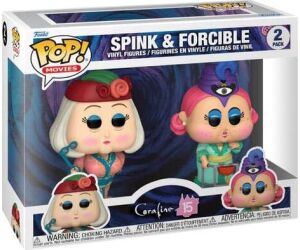 Pack de 2 funko pops coraline 15 aniversario spink & forcible