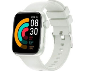 Smartwatch Forever IGo Watch 3 JW-500/ Notificaciones/ Frecuencia Cardaca/ Blanco