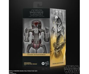 Figura hasbro star wars the black series droideka destroyer droid