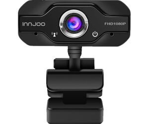 Webcam innjoo cam01 negra full hd - 30fps -  usb 2.0