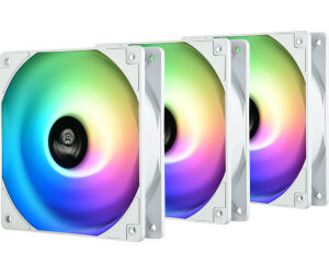 Ventilador gaming enermax hf120 rgb blanco 12cm pack de 3