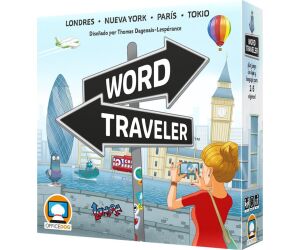 Juego de mesa word traveler