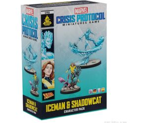 Juego de mesa marvel crisis protocol iceman & shadowcat edad recomendada 14 aos