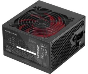 Fuente de Alimentacin Mars Gaming MPIII550P/ 550W/ Ventilador 12cm