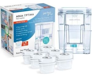 Depsito de Agua Filtrada Aqua Optima WD1001/ 8.2L/ Incluye 6 Filtros