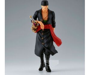 Figura banpresto one piece the shukko roronoa zoro 17cm