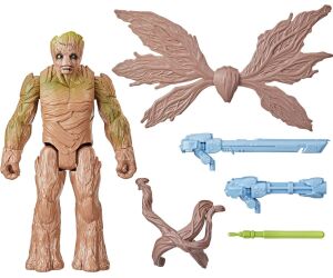 Figura hasbro marvel blast n' battle guardianes de la galaxia groot