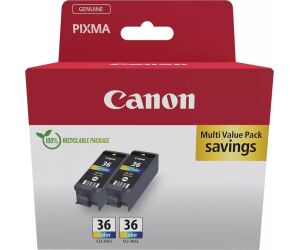 Multipack canon cli - 36 c - m - y 2 unidades