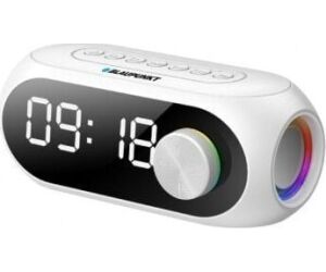 Despertador Blaupunkt BLP2250/ Radio FM/ Blanco