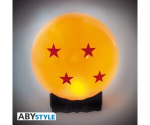 Lampara abystyle portatil led dragon ball bola de 4 estrellas