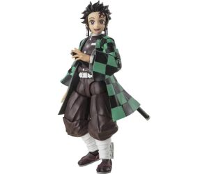 Figura tamashii nations sh figuarts demon slayer kimetsu no yaiba tanjiro kamado 14cm