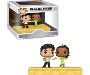 Funko pop moment pack de 2 disney 100 aniversario tiana & naveen 67976