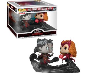 Funko pop moments marvel doctor strange multiverso de la locura doctor strange necromance vs bruja escarlata 60915