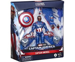 Figura hasbro legends series captain america brave new world