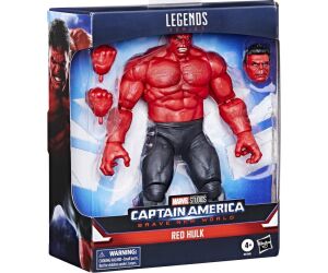 Figura hasbro legends series captain america brave new world -  red hulk