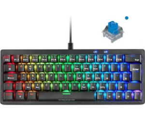 Teclado Mecanico Mkminipro Switch Blue Rgb Negro Mars Gaming