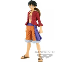 Figura banpresto one piece dxf the grandline men wanokuni luffy vol 24