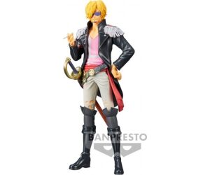 Figura banpresto one piece dxf the grandline men red sanji vol. 4