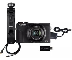 Camara digital canon powershot g7 x mark iii premium live stream kit 20.1mpx negro