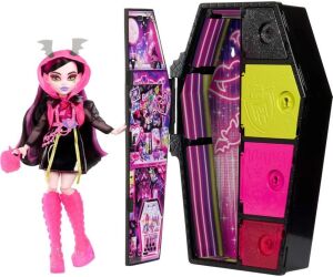 Mueca mattel monster high skulltimate secrets neon frights draculaura