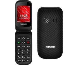 Telefono movil telefunken s440 senior phone - 2.4pulgadas - negro