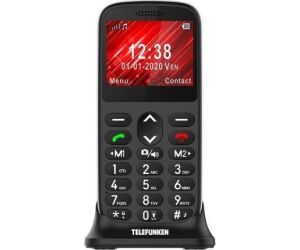 Telefono movil telefunken s420 senior phone - 2.31pulgadas - negro