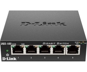 D-Link DGS-105 Switch 5xGB Metal