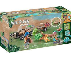 Playmobil wiltopia quad rescate de animales