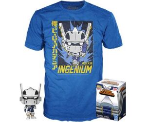 Pop & tee my hero academia tenya iida ingenium (full mech suit) funko + camiseta talla xl