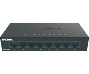 D-LINK SWITCH 8 PUERTOS 10/100/1Gbit METALICO