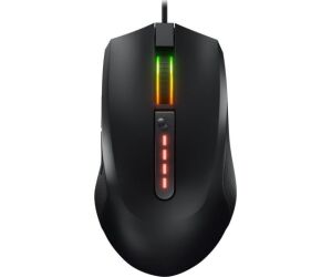 Raton Optico Gaming Jm-2200-2 Negro Cherry