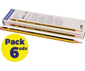 Lpices de Grafito Staedtler Noris 120-2/ HB/ 6 cajas de 12 unidades