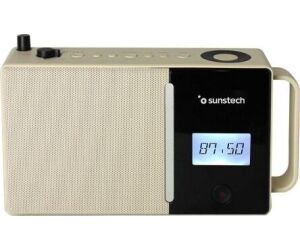 Radio Porttil Sunstech RPDS500/ Beige