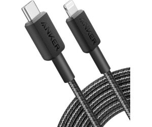 Cable Anker 322 Usb-c To Lightning Cable Nylon 3m Black