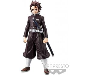 Figura banpresto kimetsu no yaiba demon slayer tanjiro kamado uniforme