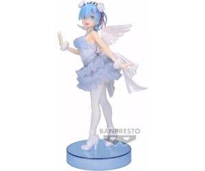 Figura banpresto re: zero starting life in another world espresto clear & drssey rem special color ver. 22cm