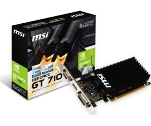 Svga Msi Nvidia Gt 710-2gd3h Lpddr3 2gb