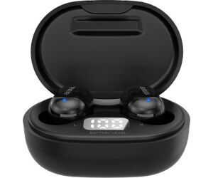 Auriculares inalambricos aiwa ebtw - 150 bluetooth negro + estuche de carga