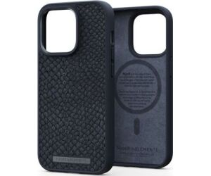 Funda Magsafe Iphone 14 Pro Piel De Salmon Negro Njord